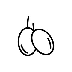 Olive icon vector illustration web design element