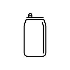 Soda can icon vector illustration web design element