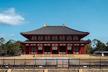 Obraz premium Traditional Japanese Temple in Nara