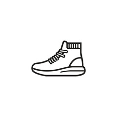 Sneaker vector logo template