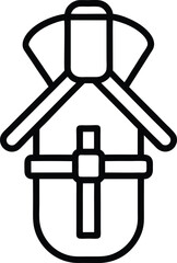 house icon with shadow