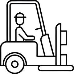 forklift truck and forklift