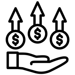 Income Growth Icon