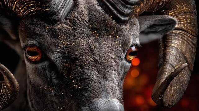 Delve into the unique traits and strengths associated with Aries, the first sign of the zodiac, by examining its representation as a ram, showcasing its bold nature and fiery energy