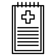 Obraz premium Diabetes Care Plan Icon