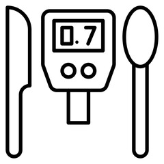 Diabetes Diet Icon