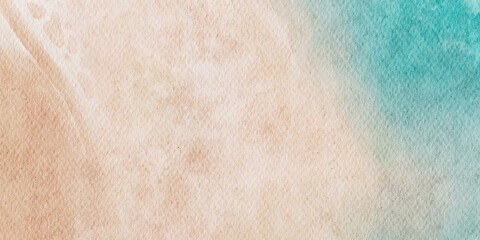 Subtle Watercolor Gradient on Textured Paper