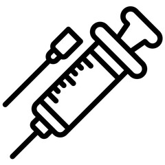 Needle And Syringe Icon