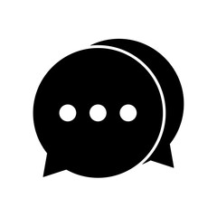 Icon a live chat, isolated against a clean background.