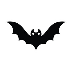 Halloween silhouette bat