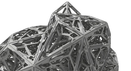Stunning Close-Up of a Crystal Structure: High-Resolution Image