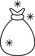 vector illustration of a christmas star