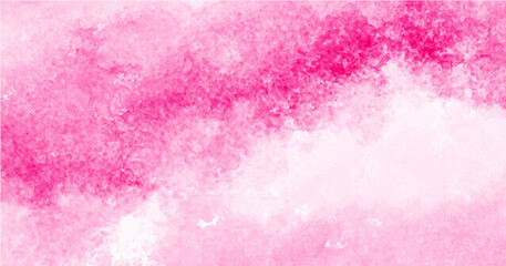 Abstract pink watercolor gradient background
