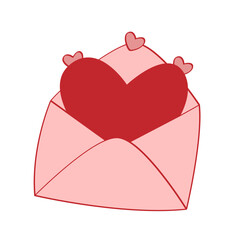 Love letter envelope