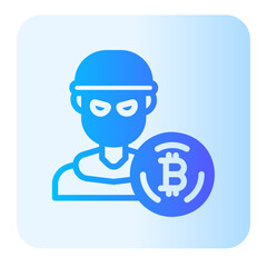 hacker gradient icon