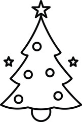 christmas tree with star