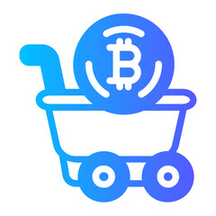 cart gradient icon