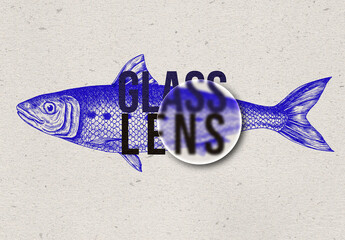 Glass Lens Effect