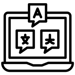 Language Learning Icon