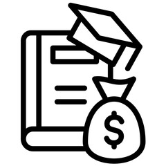 Investment In Education Icon