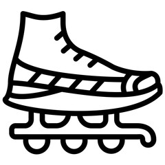 Rollerblades Icon