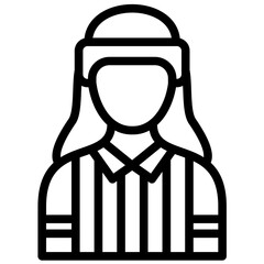 Referee Female Icon