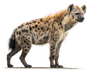 Naklejka premium Spotted hyena isolated on transparent background png