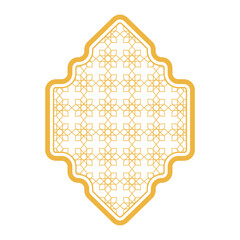 Frame Pattern Monocrome Islamic