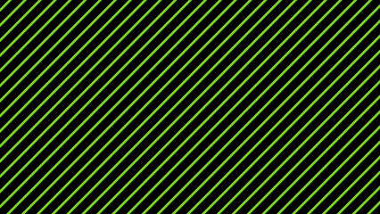 Green and black diagonal stripes background. Lines seamless pattern. Beautiful background with diagonal line.