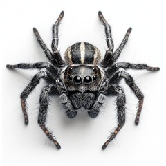 Obraz premium Jordanian Cliff Jumper Spider in Web