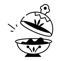 A doodle style icon of a talavera pottery 
