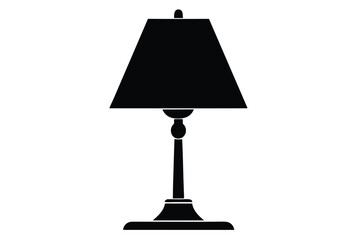 table lamp isolated on white