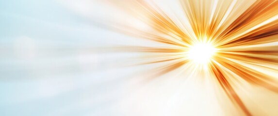 Obraz premium Bright light burst