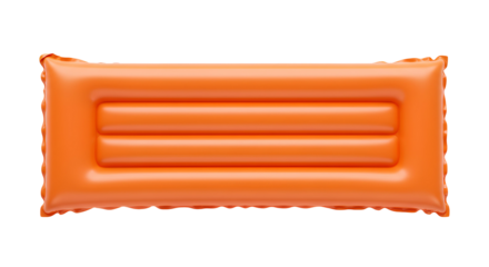 orange pool float png. orange pool float inflatable top view flat lay isolated. inflatable float for summertime activities and fun png. orange pool float png