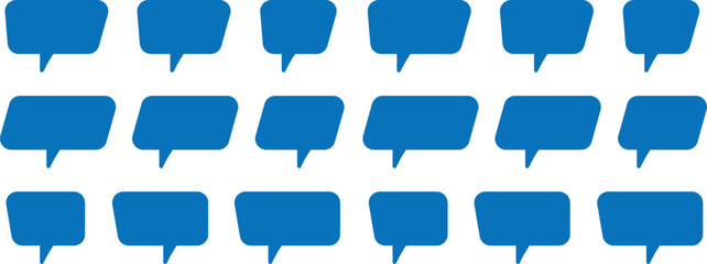 Speech Bubble set. Talk bubble. Speech bubble comic buttons for web design. Speech bubble collection. Chat vector icon. Talk bubble speech icon. Empty bubbles vector design element. Speech bubble set 