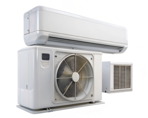 air conditioner isolated on white background