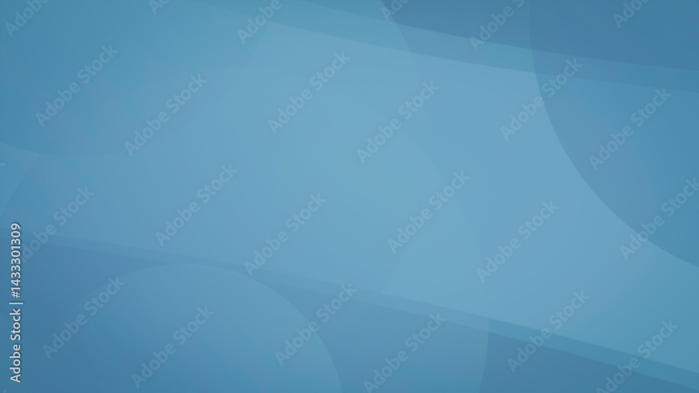 Fototapete light background for informative text of abstract shape in blue tones