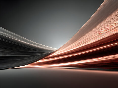 Abstract digital patterns with soft flowing curves, minimalist style.

