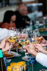 Copas, Brindis