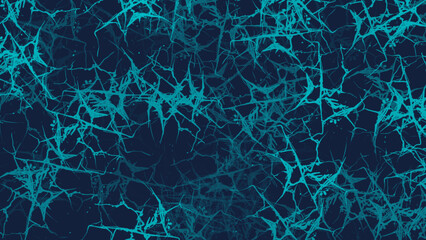 Electric Blue Abstract Marble Texture Background