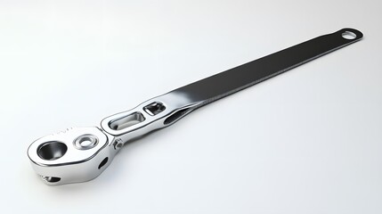 Chrome Metal Lever Mechanism.