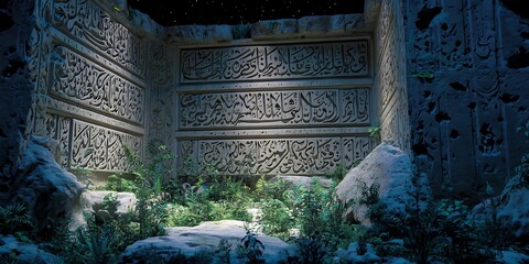  Illuminated Ancient Script