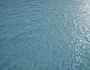 Obraz premium Abstract light blue water, subtle waves, serene ripples , wallpaper, digital