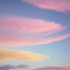 Fototapeta premium sunset in the sky, clouds in the sky, clouds in the sunset