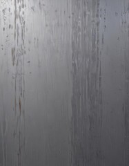 Close-up of a weathered grey metal sheet, reflective highlights , background, photography, design