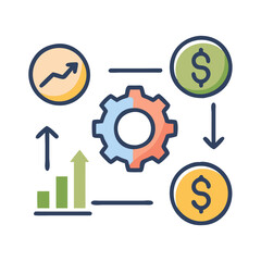 Business Cycle: Data Analysis, Finance, Growth, and Optimization
