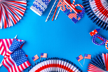 Obraz premium USA American Patriotic holidays background