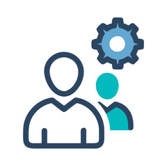 Teamwork, Mentoring, Strategy, Management, and Collaboration Icon Design