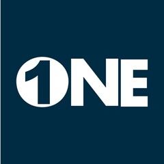 Bold ONE Typography Logo Design, Bold ONE negative space Logo Design