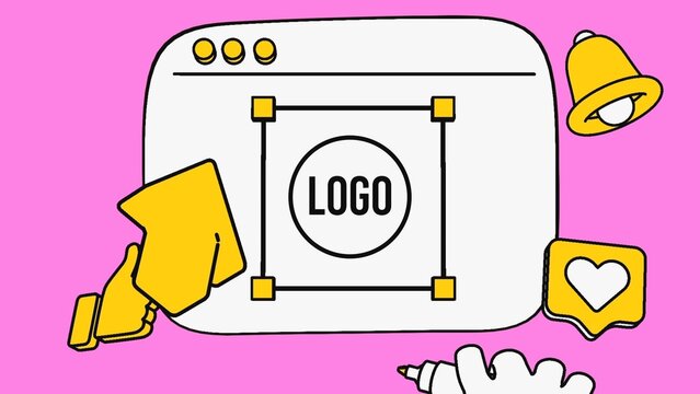 3D Draw & Social Logo Reveal